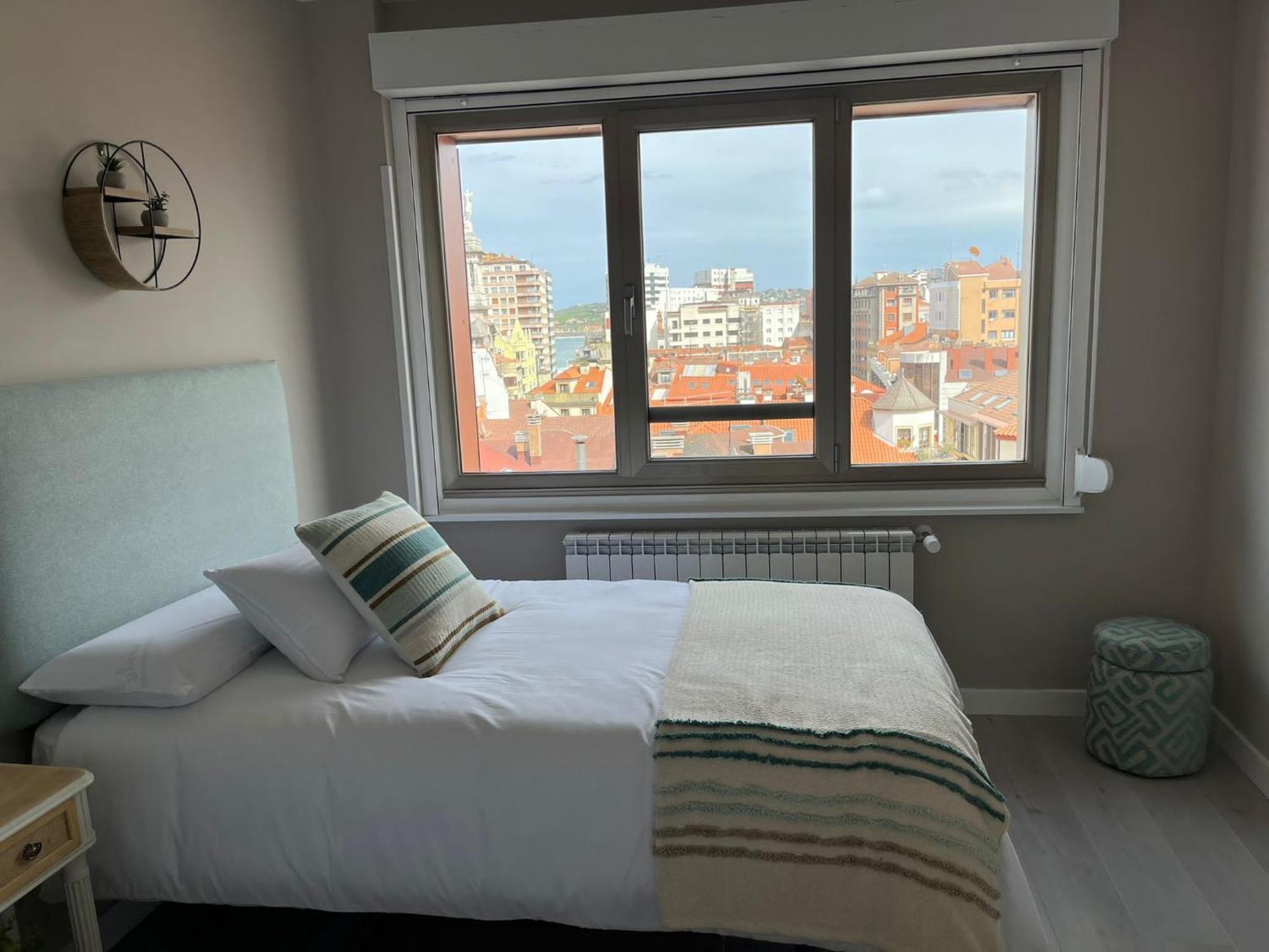 El Mirador Del Centro Apartman Gijón Kültér fotó