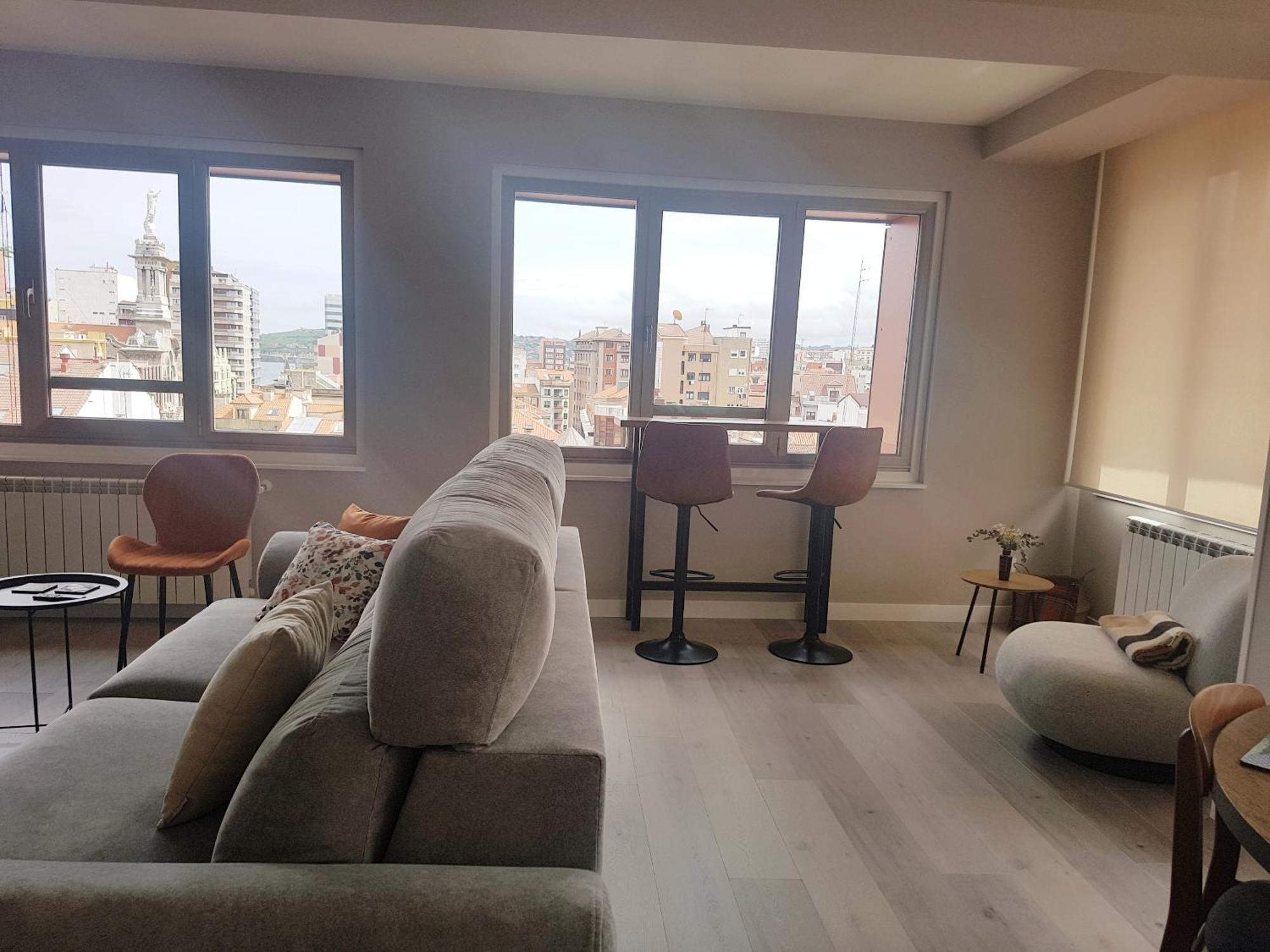 El Mirador Del Centro Apartman Gijón Kültér fotó